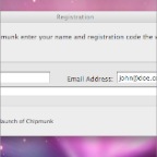 Registration Dialog